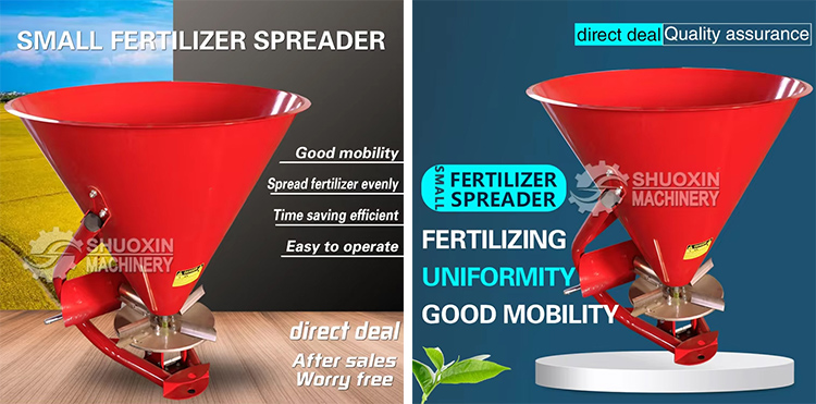 Tractor-mounted spreader